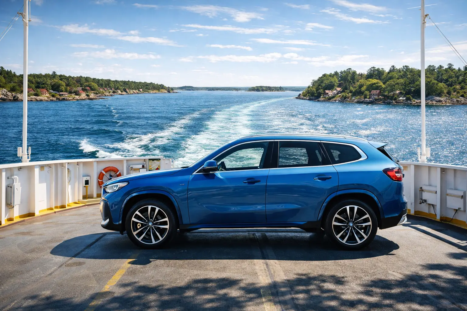 Cabriolet för sommartur från Stockholm
